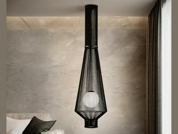 MORGANA - LED rope pendant lamp by Olé Lighting - view 2